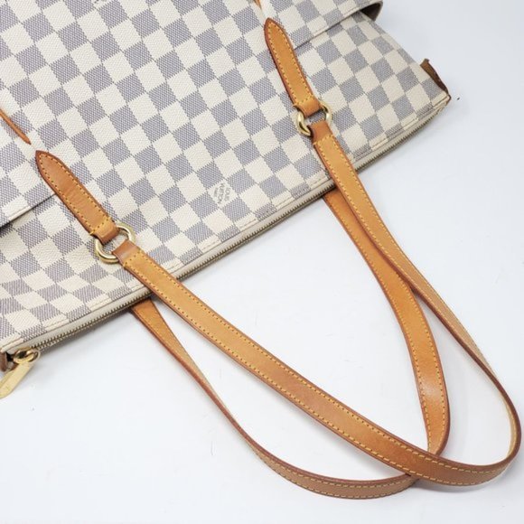 Auth Louis Vuitton Totally MM Damier Azur Tote Bag - Picture 11 of 16